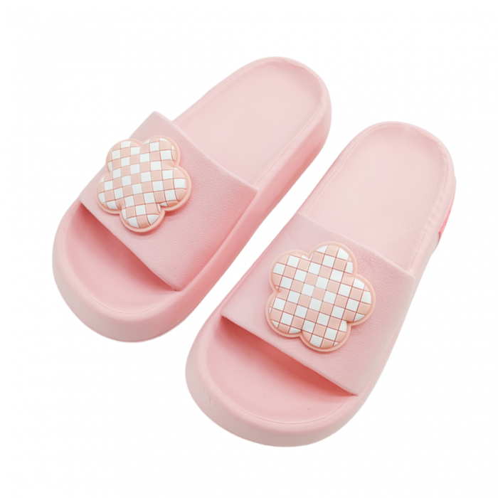 Papuci cu platforma H661roz [1]