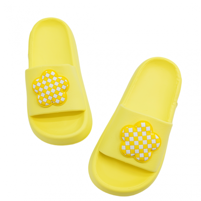 Papuci cu platforma H661galben [3]
