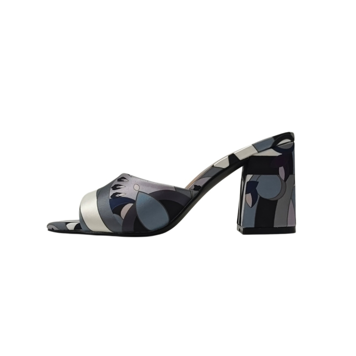 Papuci cu toc X24-1182negru [3]