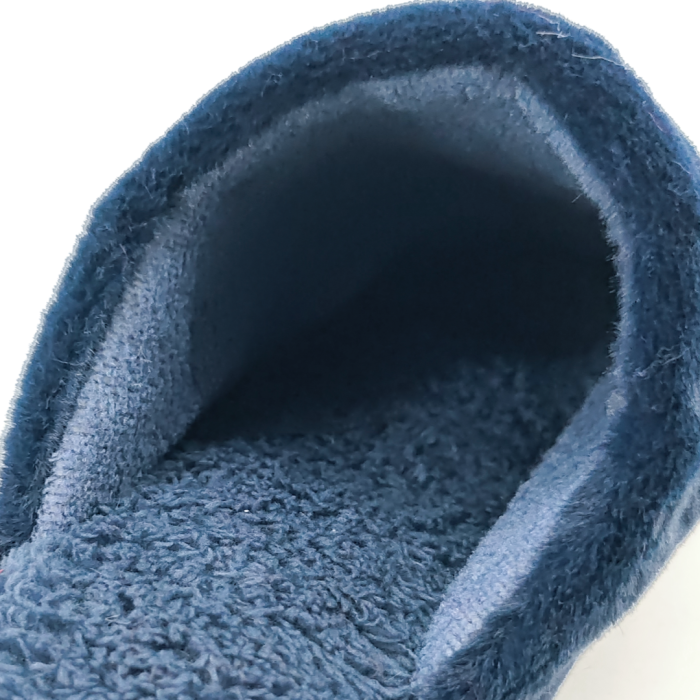 Papuci de casa cu motive Craciun L690bleumarin [9]