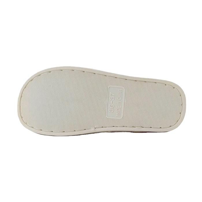 Papuci de casa cu motive Craciun L765roz [14]