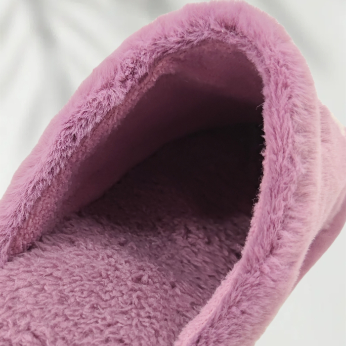 Papuci de casa cu motive Craciun L765mov [12]