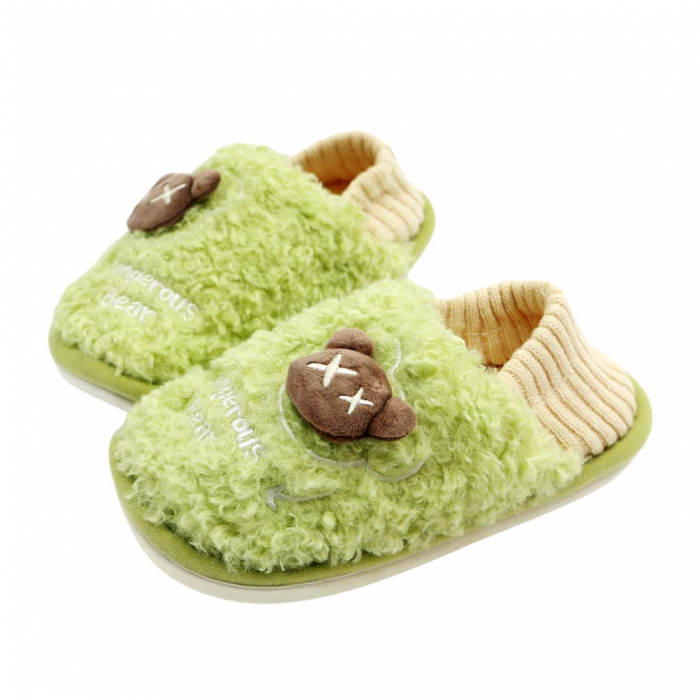 Papuci de casa imblaniti 43079D-77verde [7]