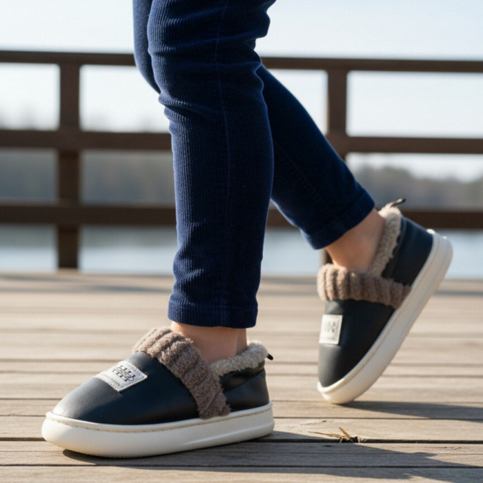 Papuci de casa imblaniti C105gri [3]