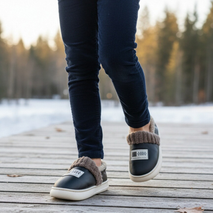 Papuci de casa imblaniti C105gri [2]