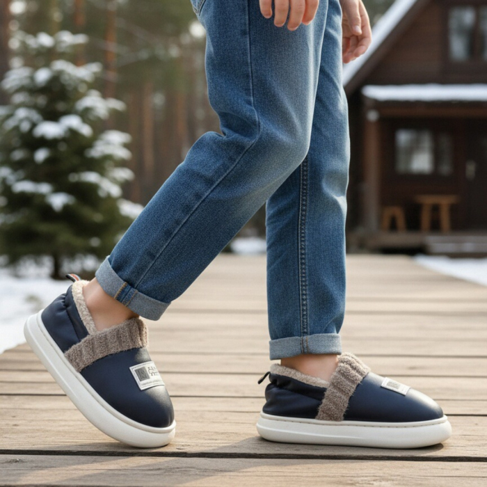 Papuci de casa imblaniti C105gri [6]