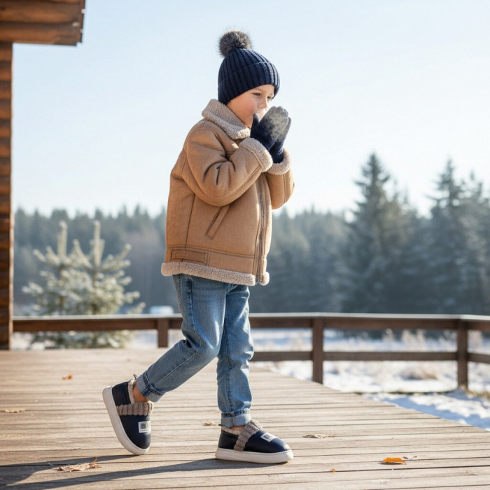 Papuci de casa imblaniti C105gri [12]