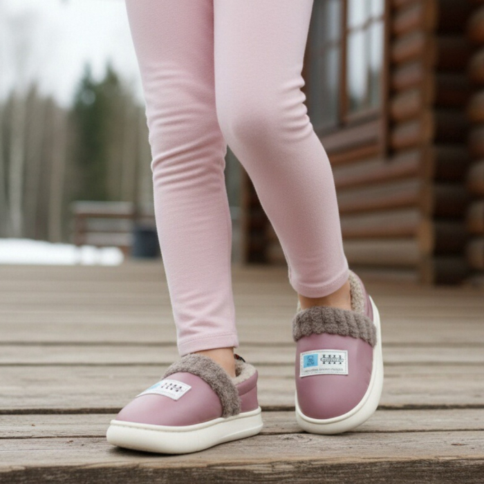 Papuci de casa imblaniti C105mov [2]