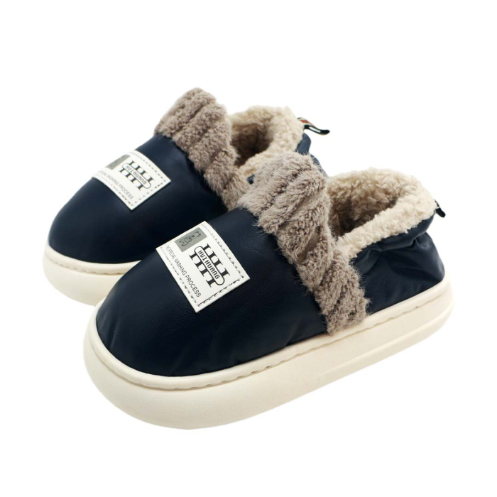 Papuci de casa imblaniti C105bleumarin [3]