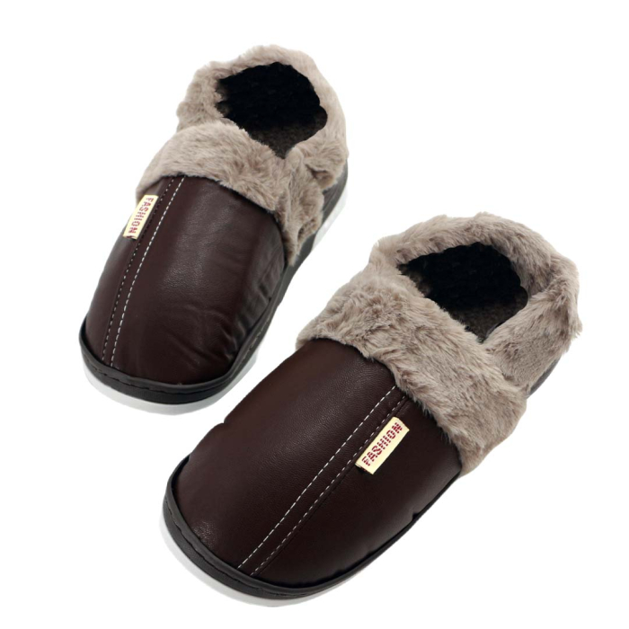 Papuci de casa imblaniti D310maro [5]