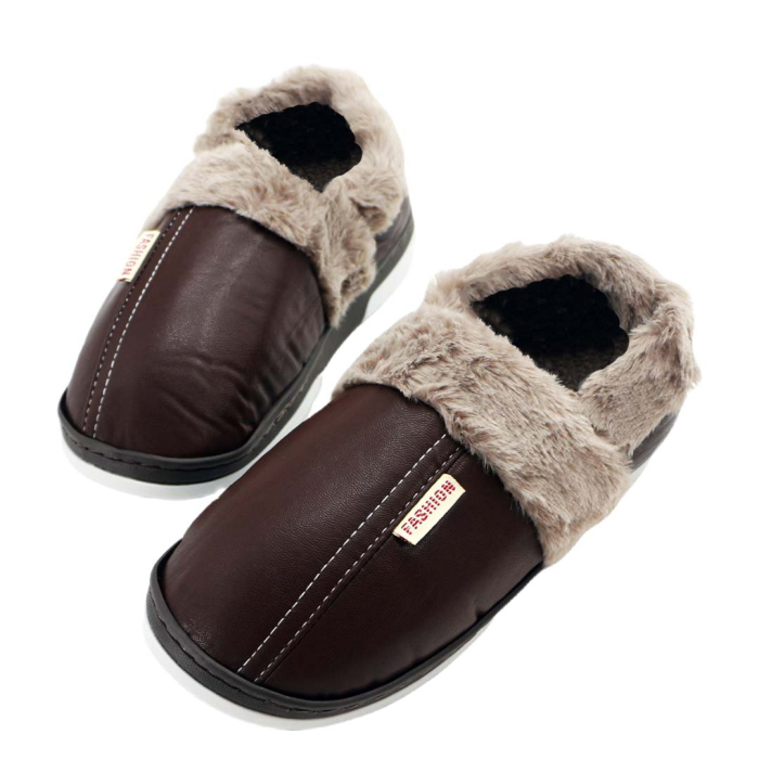 Papuci de casa imblaniti D310maro [4]