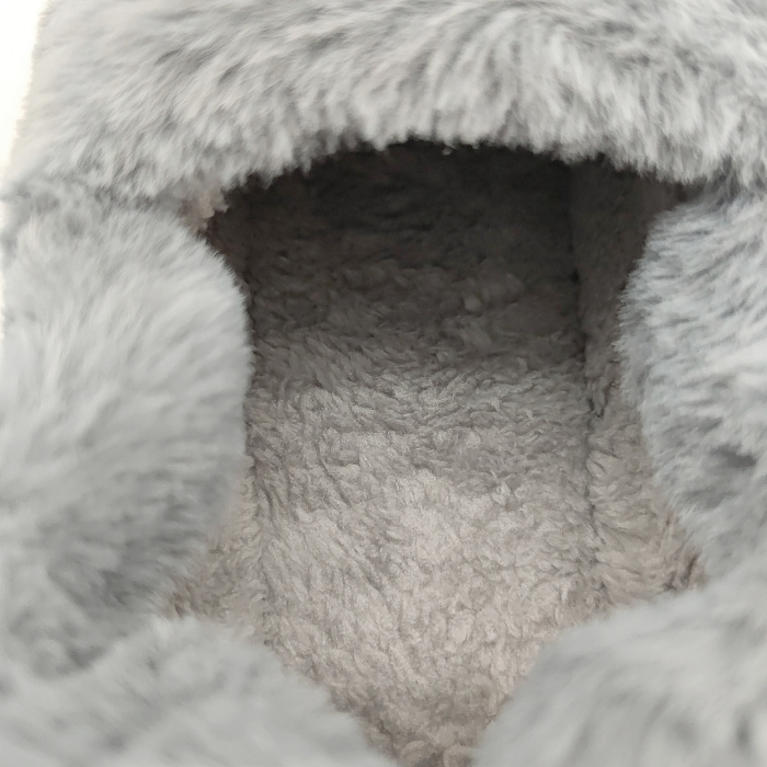 Papuci de casa imblaniti D311gri [8]