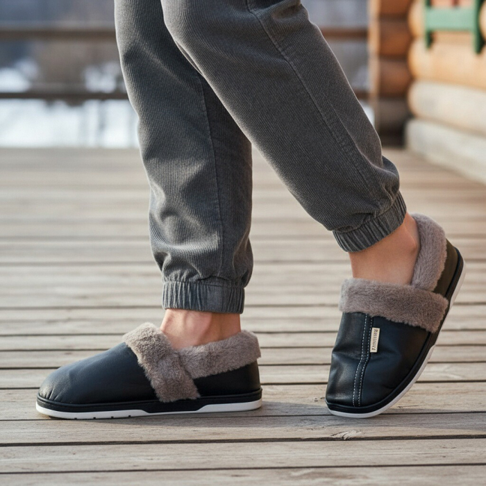 Papuci de casa imblaniti D310negru [10]