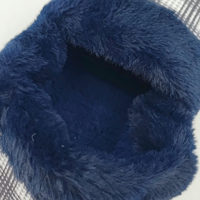 Papuci de casa imblaniti D311bleumarin [8]