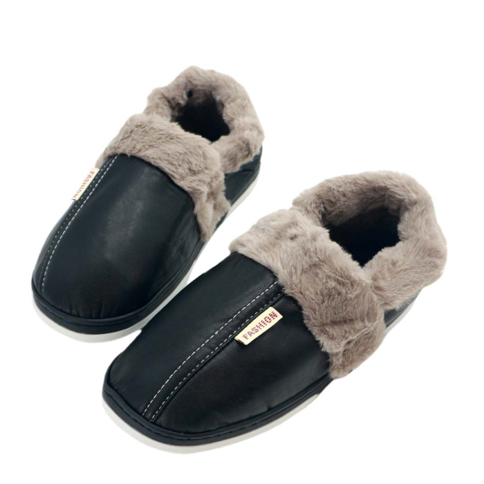 Papuci de casa imblaniti D310negru [4]