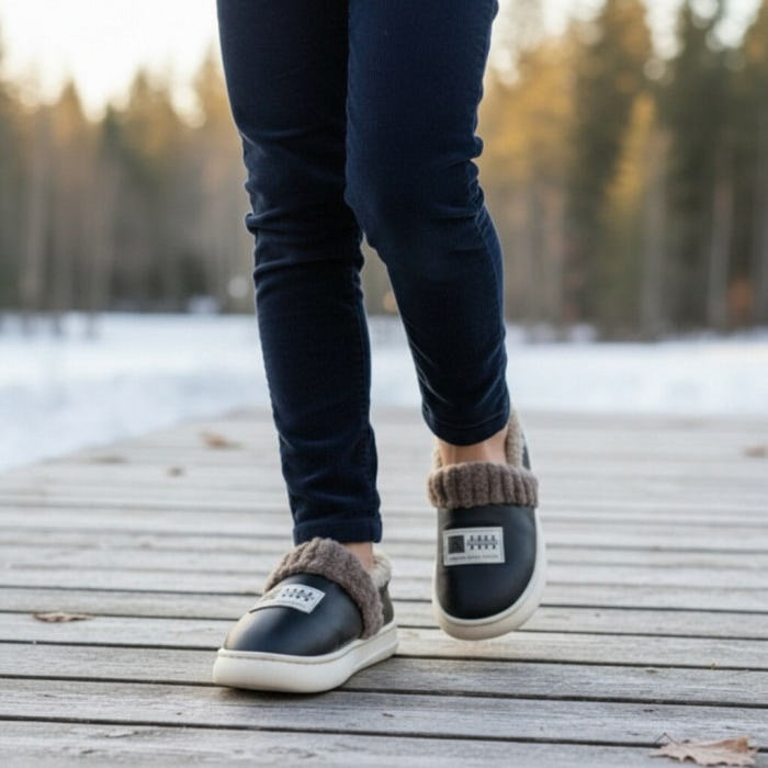 Papuci de casa imblaniti L611bleumarin [15]