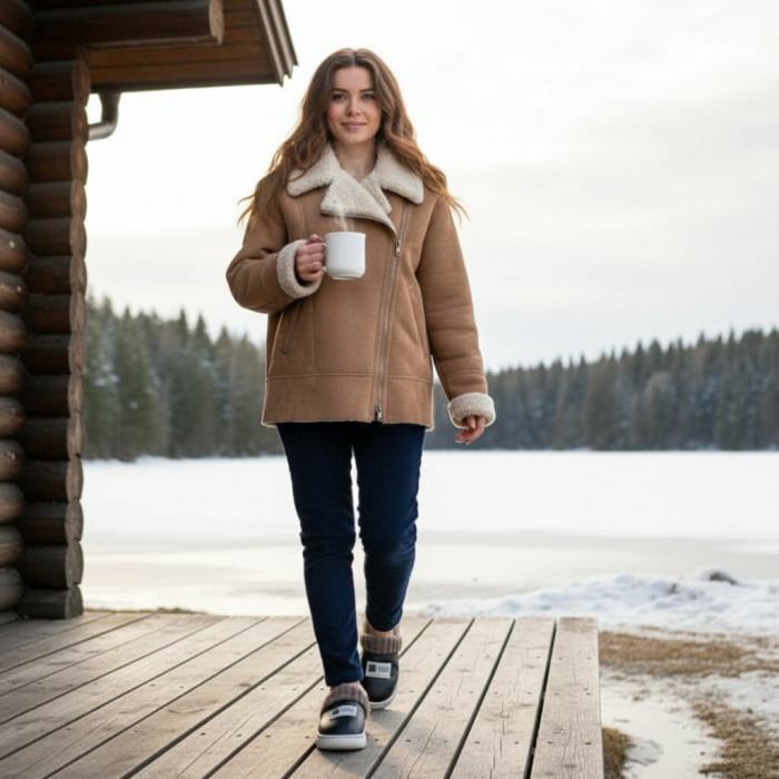 Papuci de casa imblaniti L611bleumarin [5]