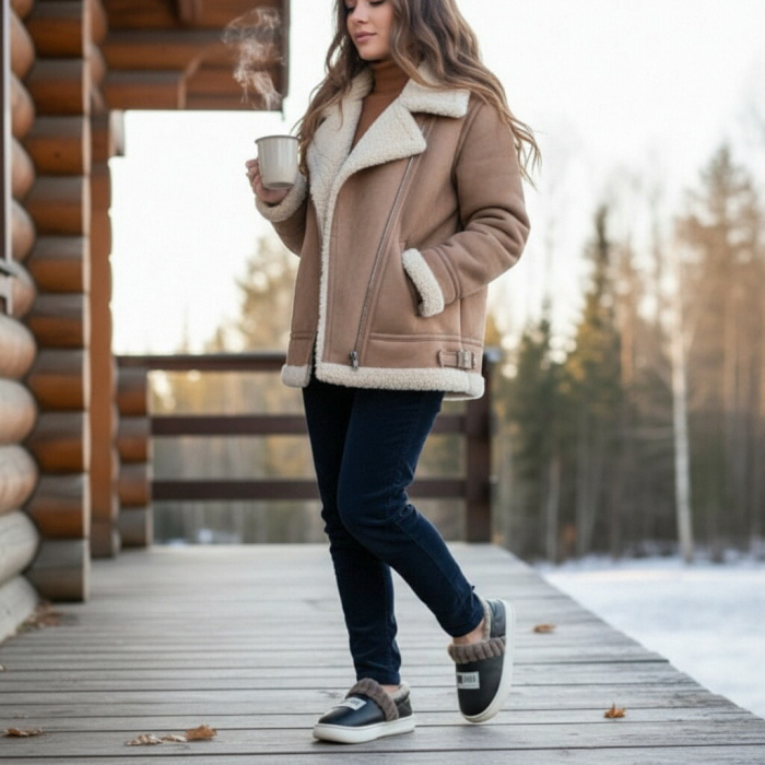 Papuci de casa imblaniti L611gri [5]