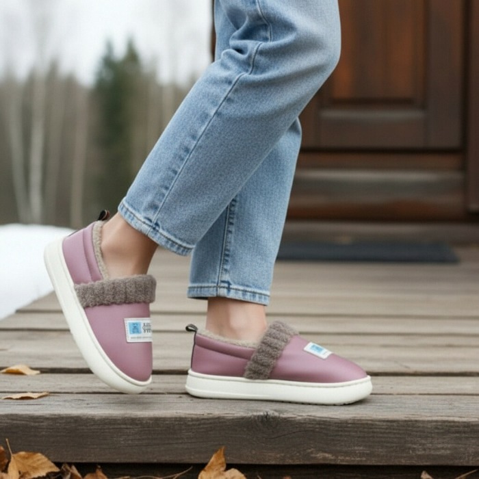 Papuci de casa imblaniti L611mov [6]