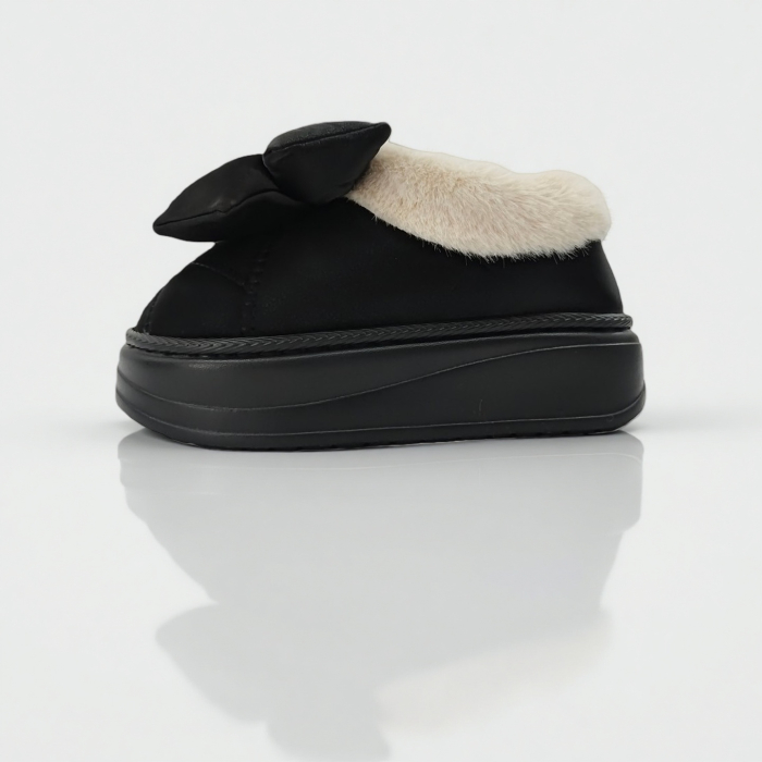 Papuci de casa imblaniti L737negru [2]