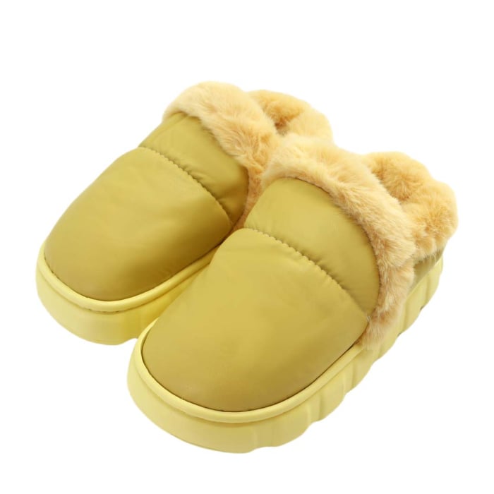 Papuci de casa imblaniti L639galben [8]