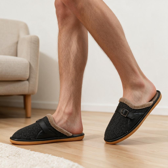 Papuci de casa L9528negru [3]