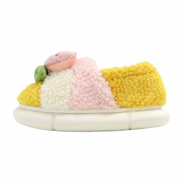 Papuci de casa pufosi 43079D-56galben [2]