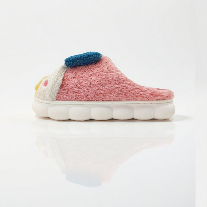 Papuci de casa pufosi F-23roz [3]