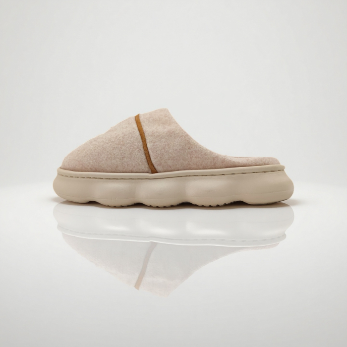 Papuci de casa pufosi A-812bej [4]