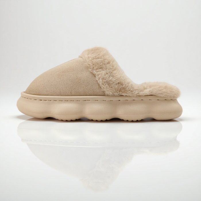 Papuci de casa pufosi A-816bej [3]