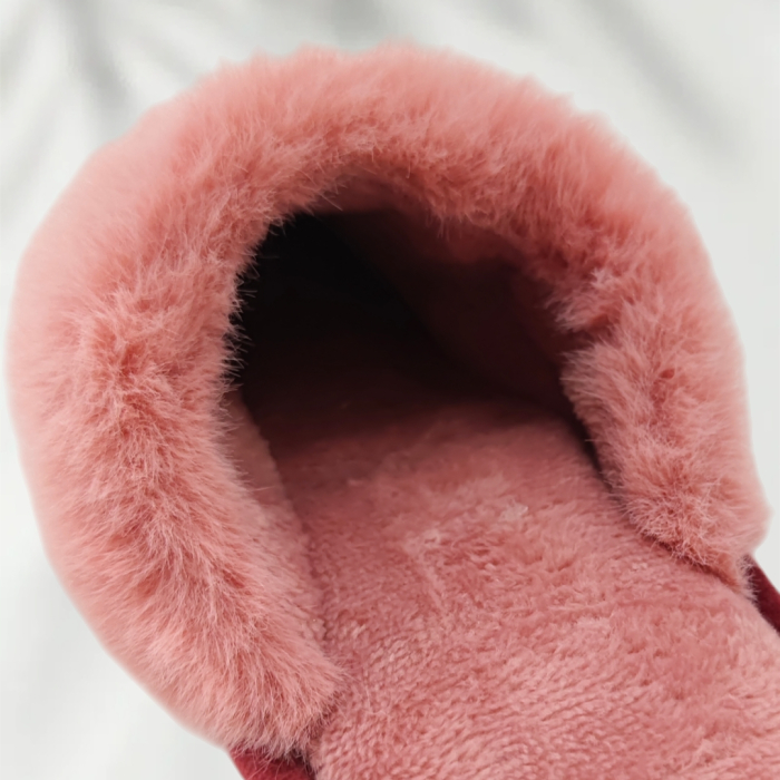 Papuci de casa pufosi WF910roz [11]