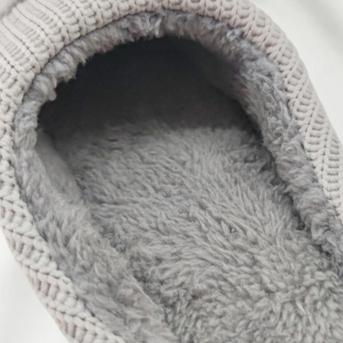 Papuci de casa pufosi A-821gri [12]