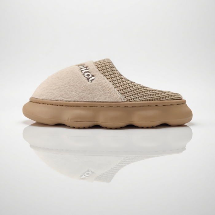 Papuci de casa pufosi A-821bej [3]