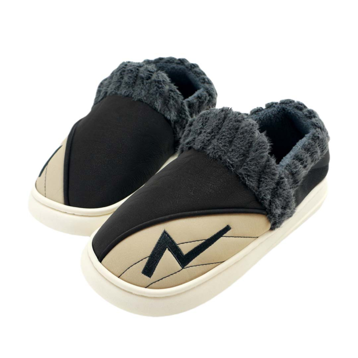 Papuci de casa imblaniti D327gri [7]