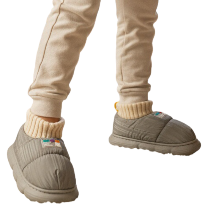 Papuci captusiti din bumbac 43079B-85gri [1]