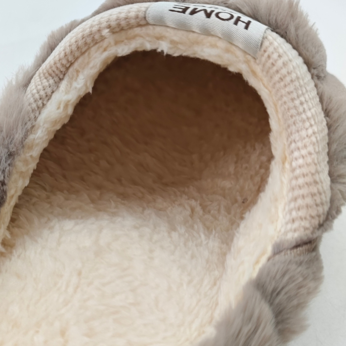 Papuci de casa pufosi D308maro [6]