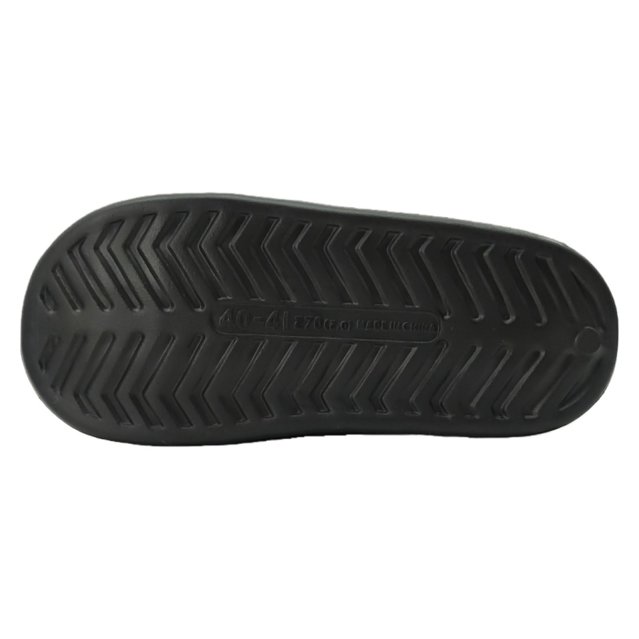 Papuci de casa pufosi D365negru [7]