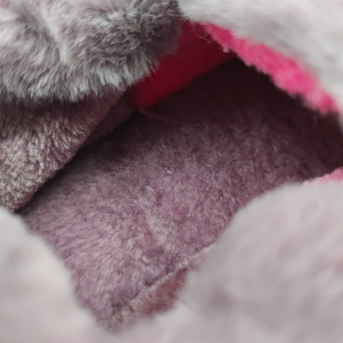 Papuci de casa pufosi L605mov [10]