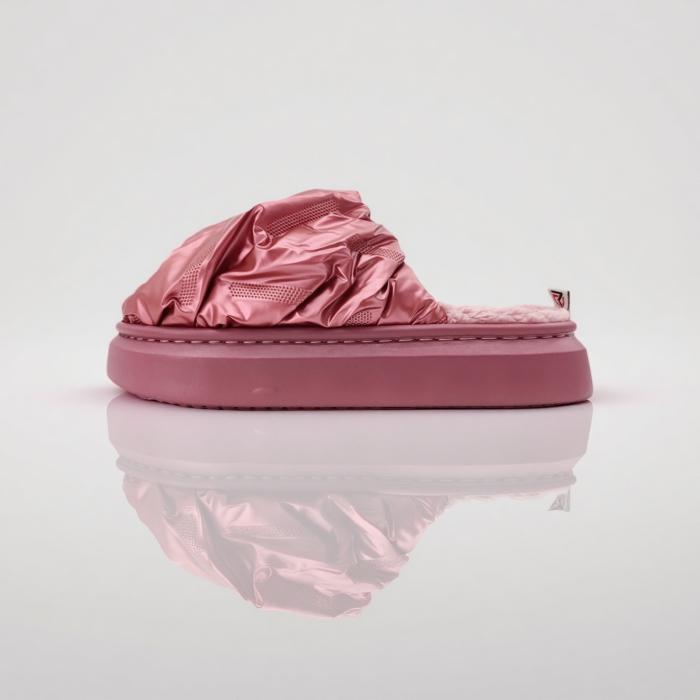 Papuci de casa pufosi L673roz [3]