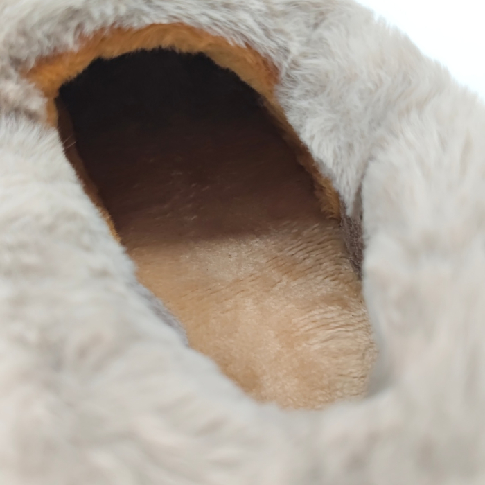 Papuci de casa pufosi L605maro [9]