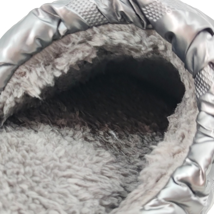 Papuci de casa pufosi L673gri [8]