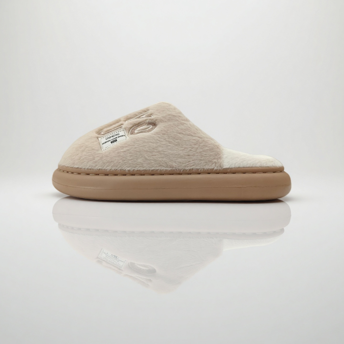 Papuci de casa pufosi L707bej [3]