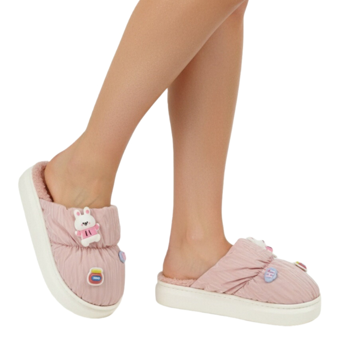 Papuci de casa veseli L713roz [2]
