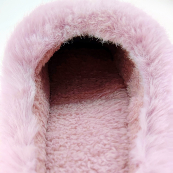 Papuci de casa pufosi L721mov [6]