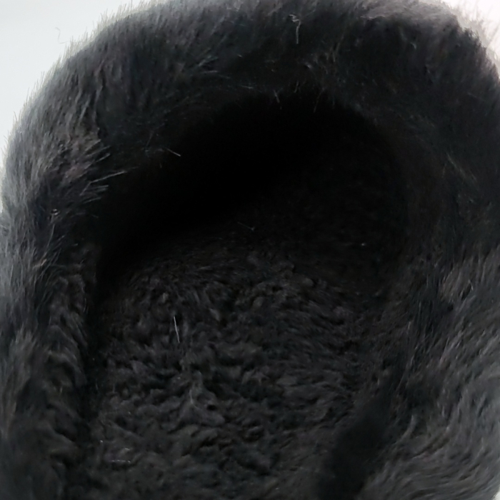 Papuci de casa pufosi L721negru [6]