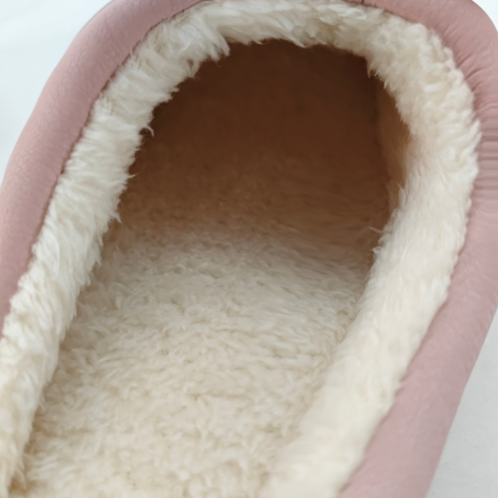 Papuci de casa pufosi L735roz [8]