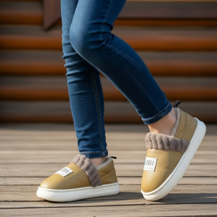 Papuci de casa imblaniti L611verde [6]