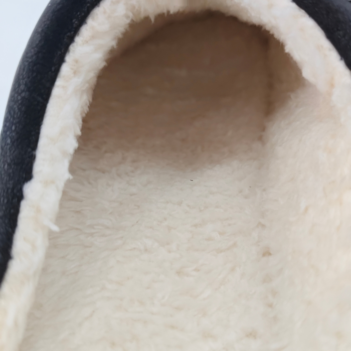 Papuci de casa pufosi L735negru [8]