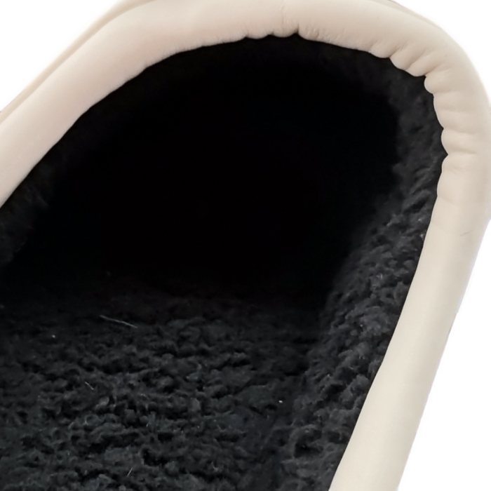 Papuci de casa pufosi L735alb [9]