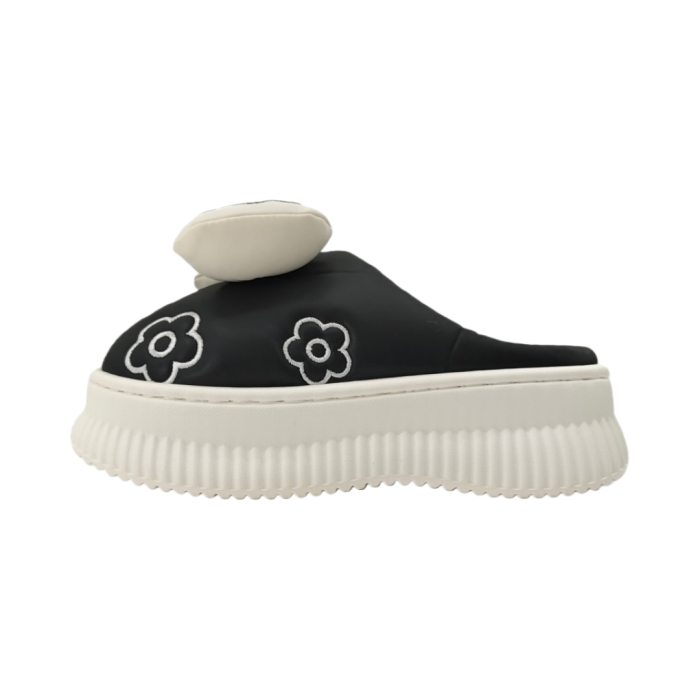 Papuci de casa pufosi L736negru [3]